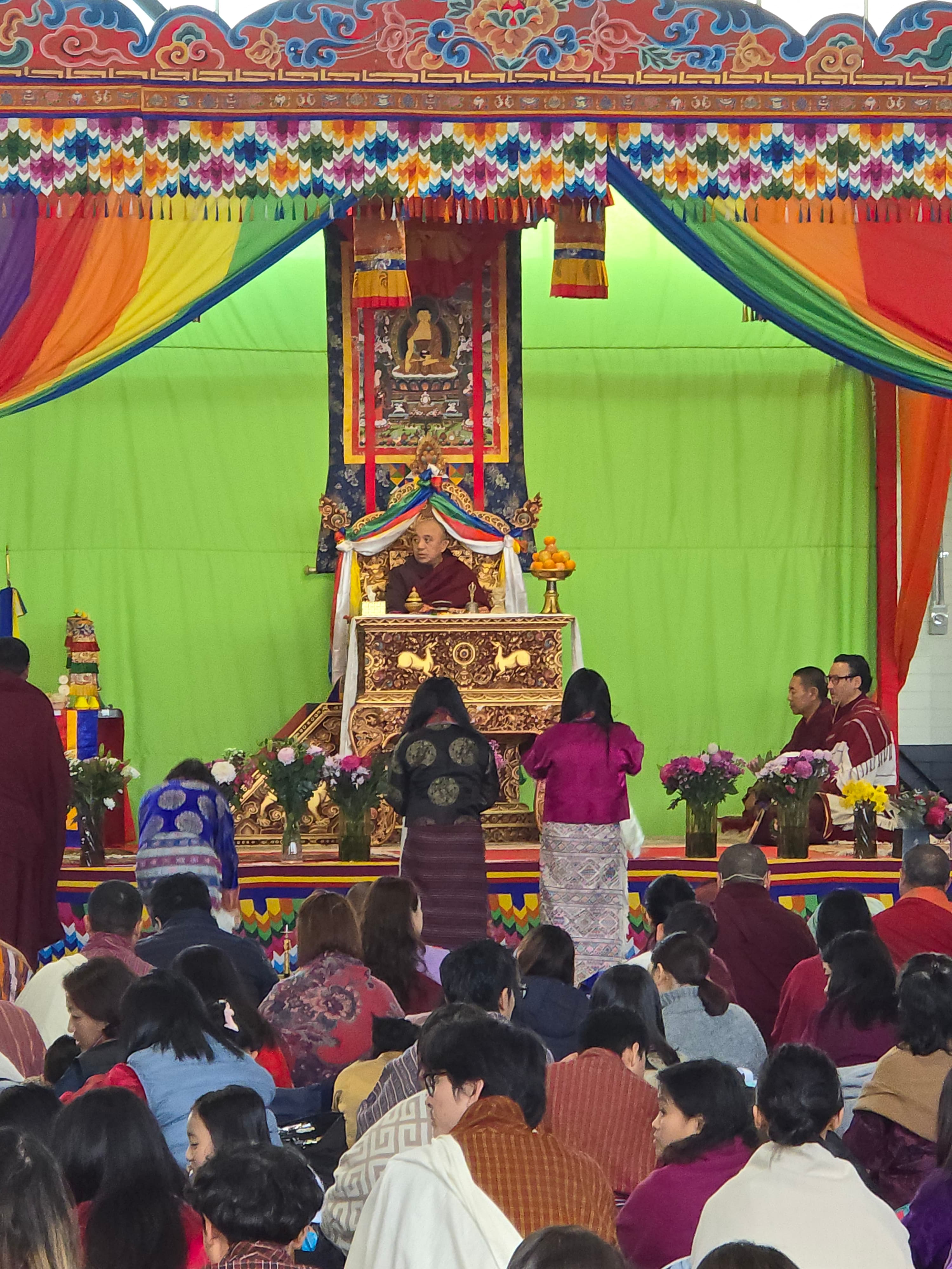 Sacred concluding programme and offerings during the two-day Tshogbum and Public Wang